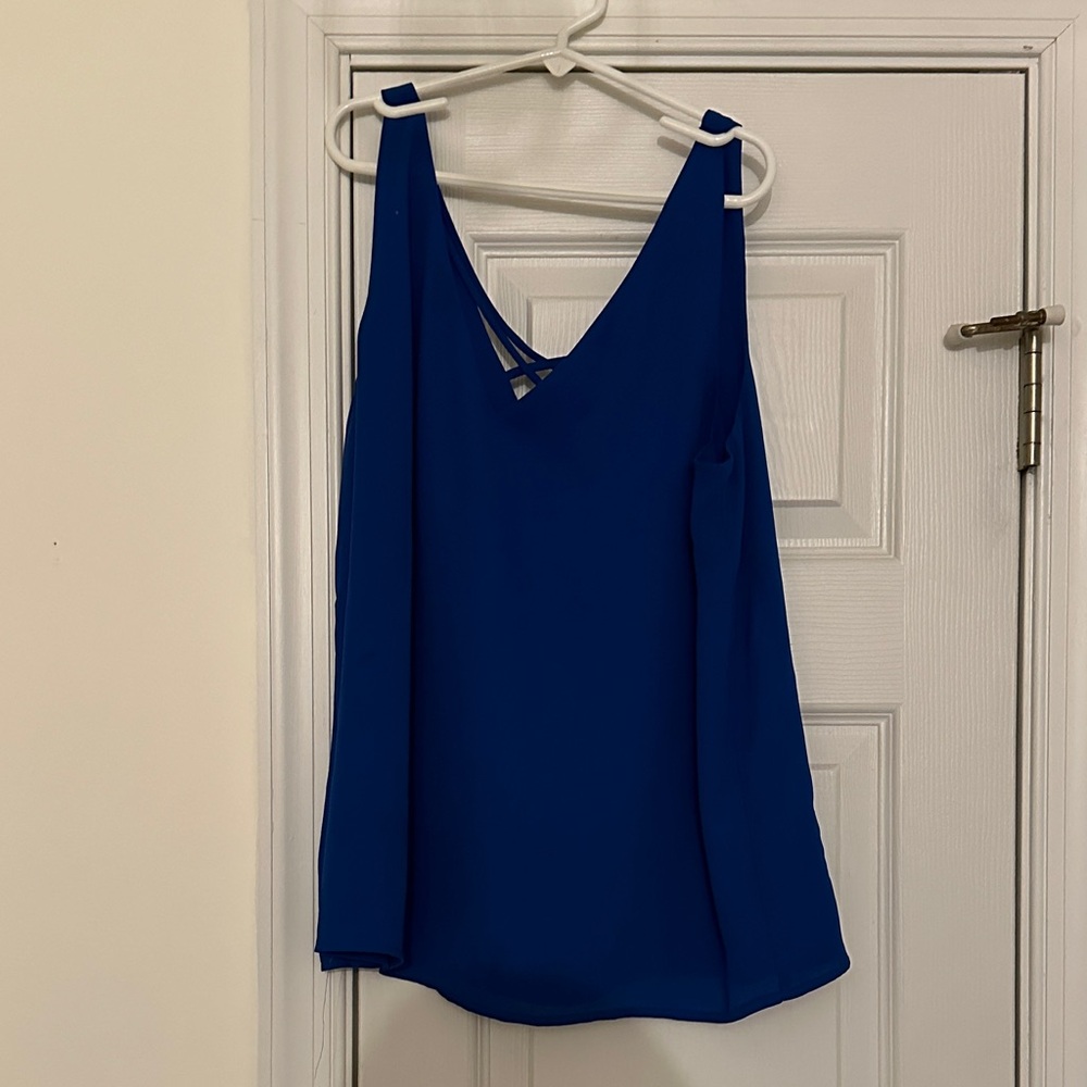 Express Royal Blue Camisole Top